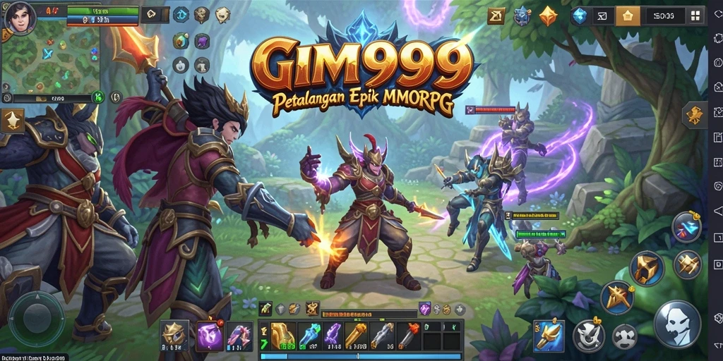 Tampilan fantastis dari gameplay GIM999 yang mendebarkan.