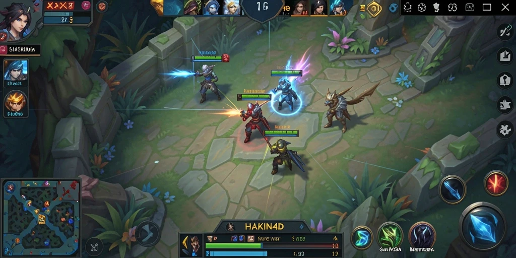 Gameplay HAKIN4D yang seru dan kompetitif.