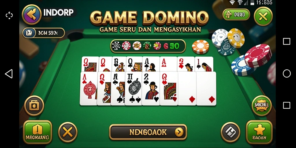 Tampilan gameplay INDORP yang menegangkan dan interaktif.