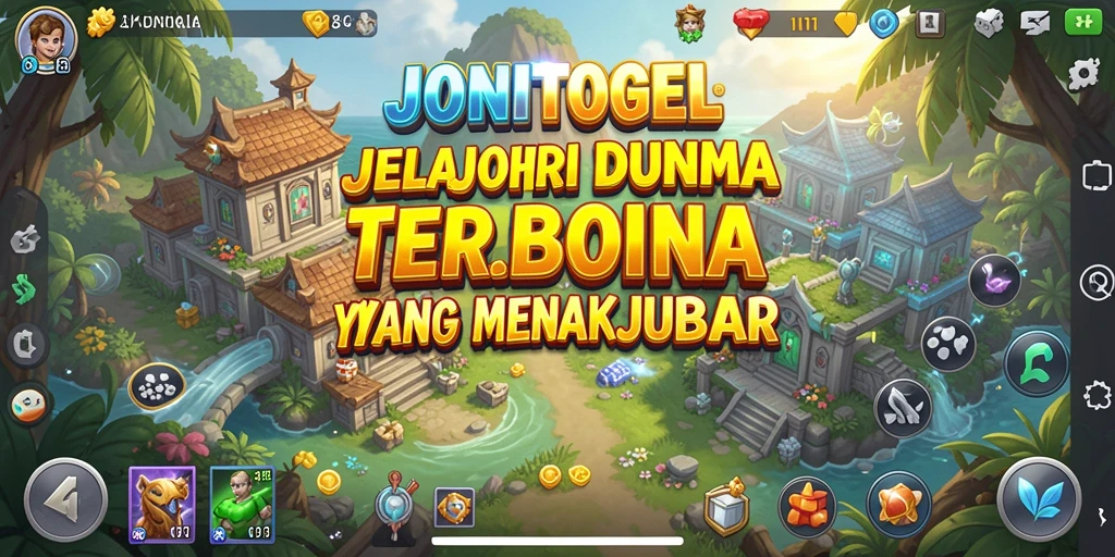 Tampilan gameplay Open World yang mengasyikkan di JONITOGEL.