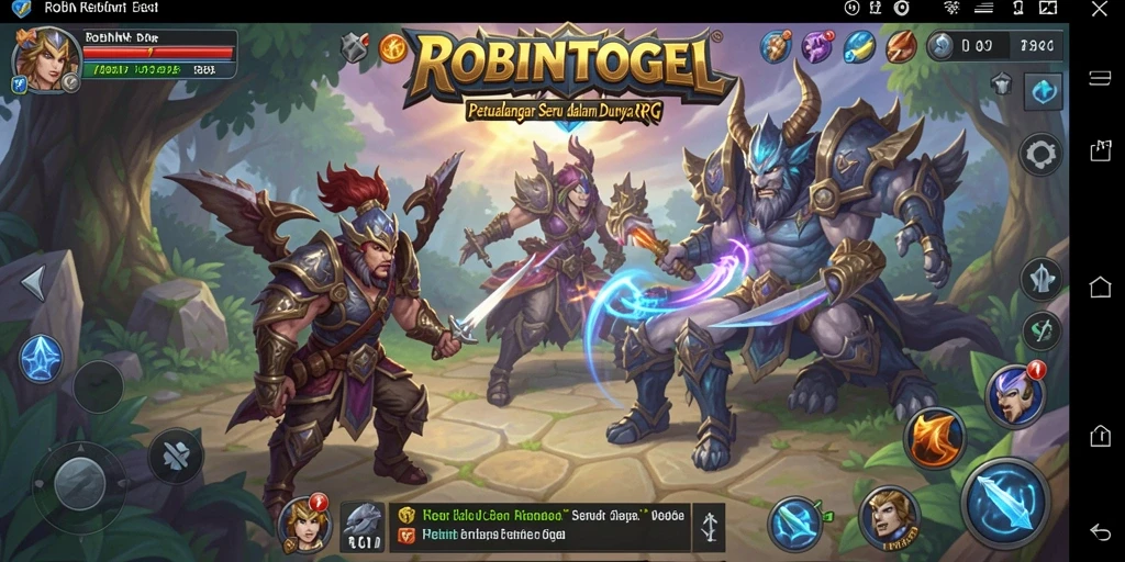 Tampilan gameplay ROBINTOGEL yang mengasyikkan dan penuh aksi.
